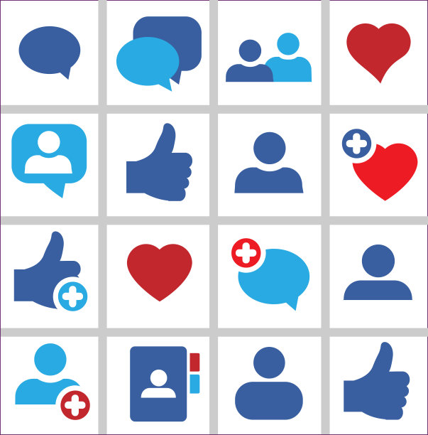 设置图标社交网络图片下载