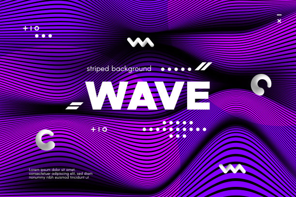 摘要紫外线性背景。图片下载