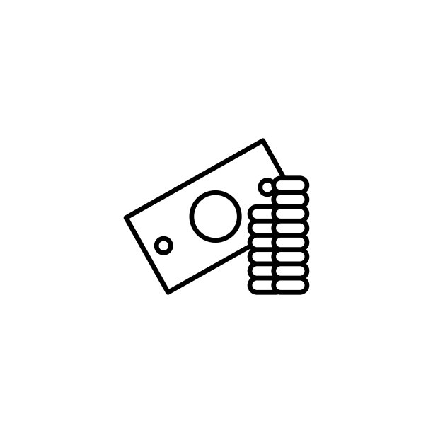 货币图标矢量素材图片下载
