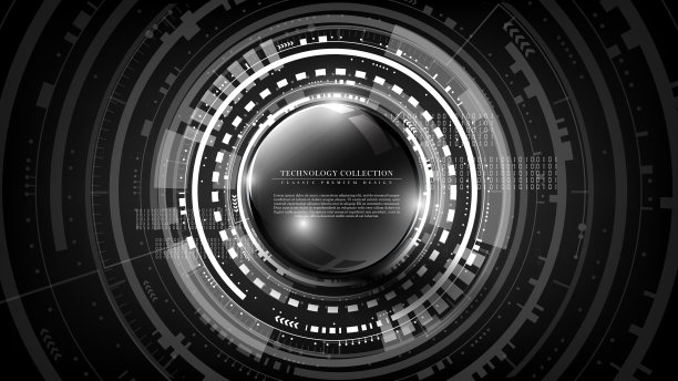 技术未来抽象硬件交互背景向量图片下载