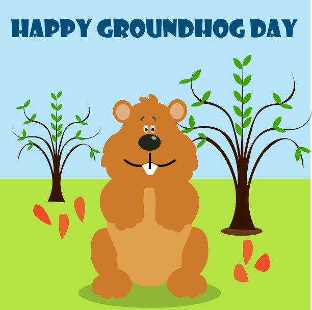 土拨鼠日图片下载