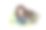 绿色花框长发女孩。彩色的平面矢量插图。孤立在白色背景上。图片下载