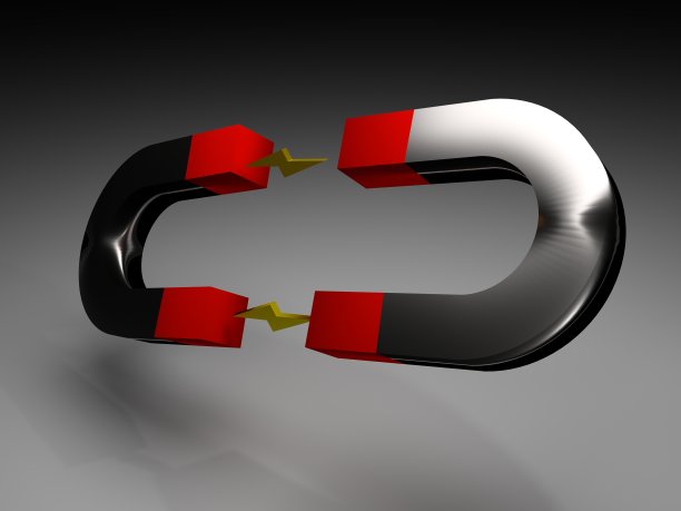 马蹄形磁铁图片下载