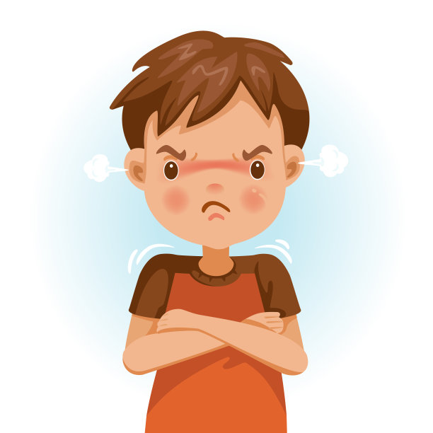 愤怒的男孩图片下载