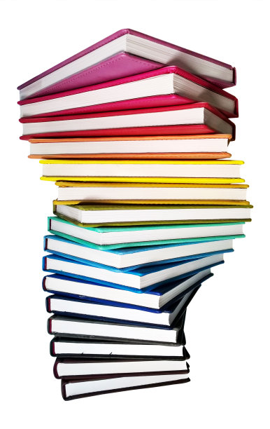 五颜六色的书图片下载