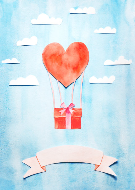 情人节贺卡。图片下载