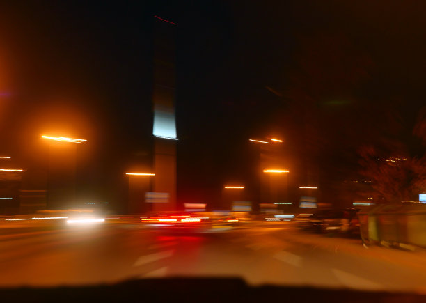 交通夜光城图片下载