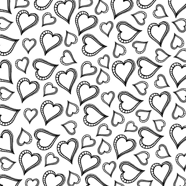 情人节手绘背景图片下载