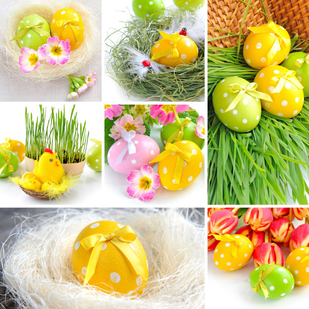 复活节拼贴图片下载