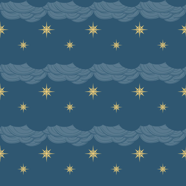 哥特式的星星和云。图片下载