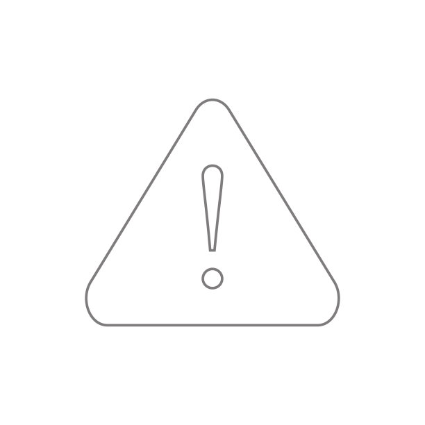 带感叹号的注意标志图标：网络安全手机概念和Web应用细线图标，网站设计、开发和App开发图片下载