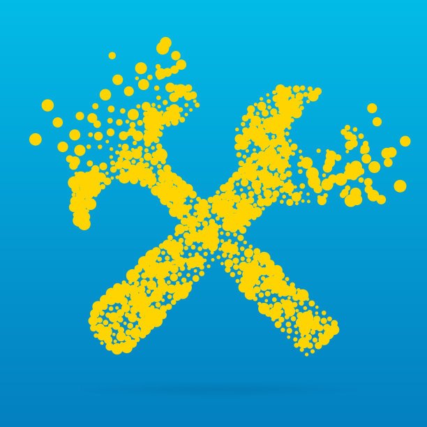 面向Web和移动应用的工具矢量图标的创意概念。艺术插画模板设计，商业信息图和社交媒体信息图图片下载