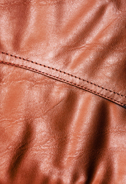 棕色皮革纹理背景图片下载