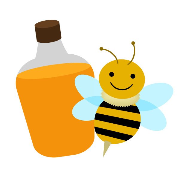 蜜蜂和蜂蜜图片下载