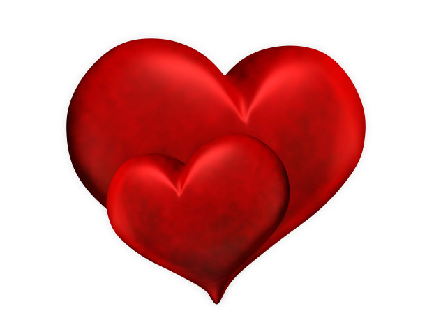 情人节情人心图片下载