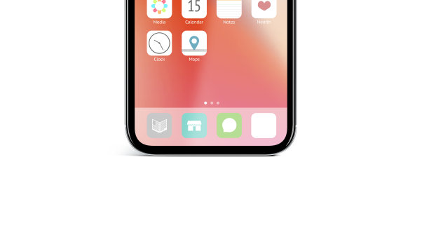 空白白色应用程序图标infiniboard界面屏幕模型图片下载