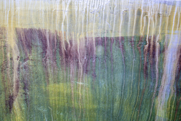 彩色的旧船体与暴露的木头背景图片下载