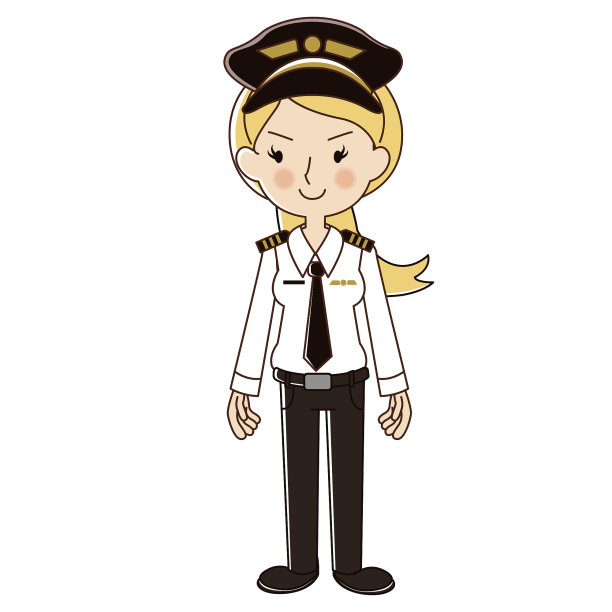 女飞行员图片下载