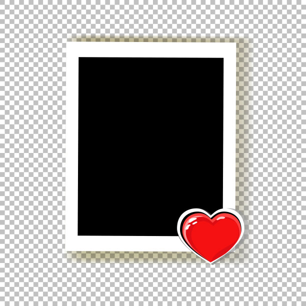 爱心相框图片下载