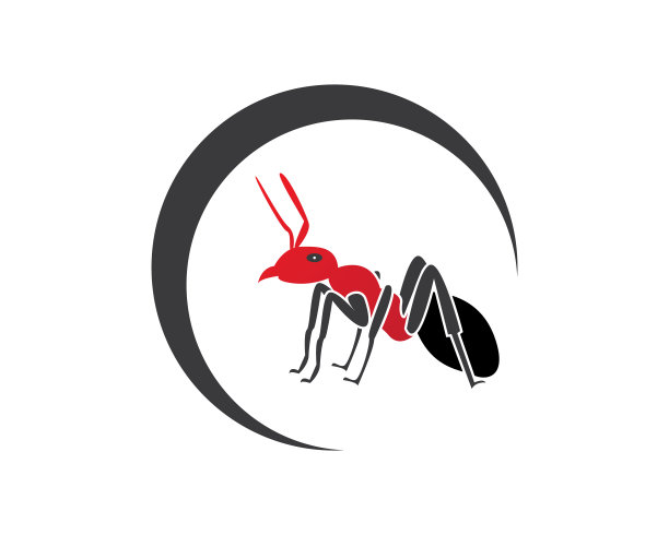 蚂蚁图标矢量图图片下载