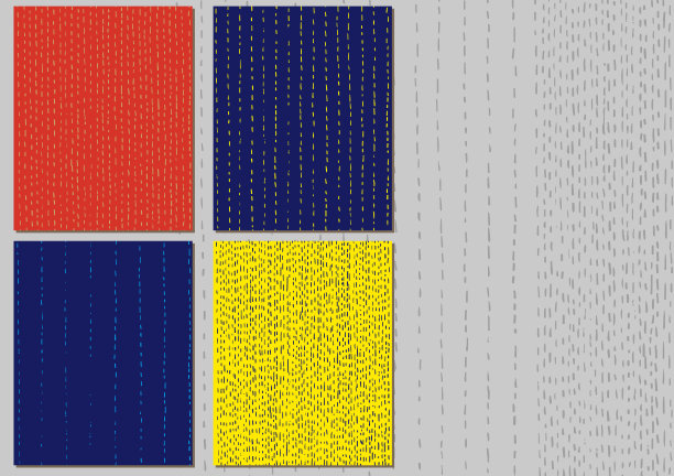 手书きの点线　背景素材图片下载