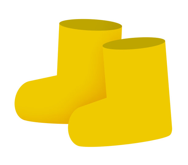 黄色的靴子图片下载
