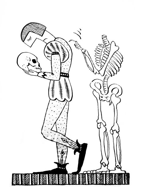 讽刺画。图片下载