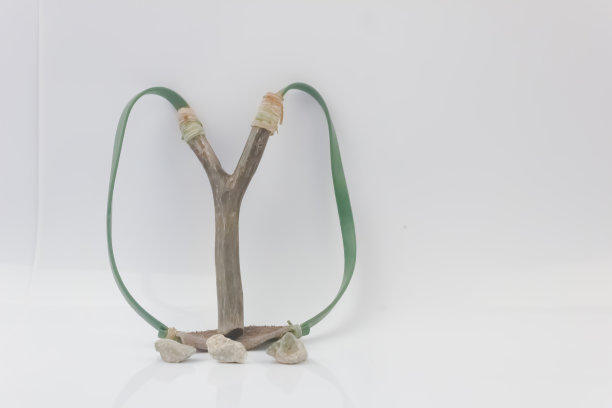 木器弹弓孤立图片下载