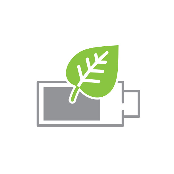 生态电源图标白色背景的图形和网页设计，现代简单的矢量标志。网络的概念。时髦的符号为网站设计网页按钮或移动应用程序。图片下载