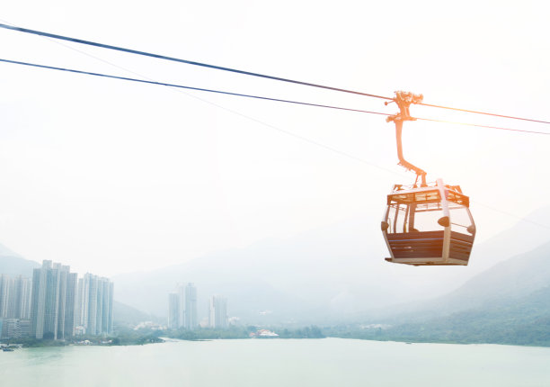 海上缆车图片下载