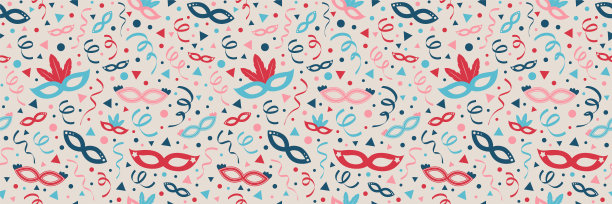 照片亭，生日或狂欢节背景与有趣的元素。向量图片下载