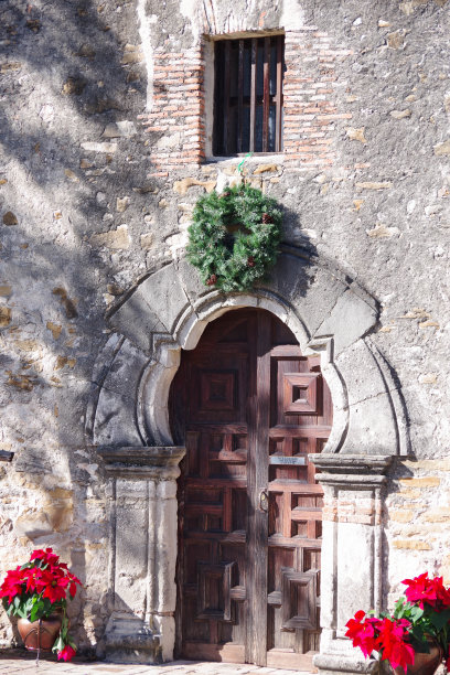 Mission Espada，圣安东尼奥，德克萨斯州图片下载