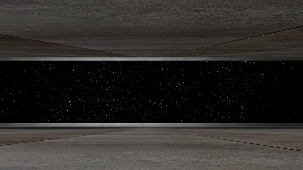 空间环境，为你的角色组合做好准备。三维渲染图片下载