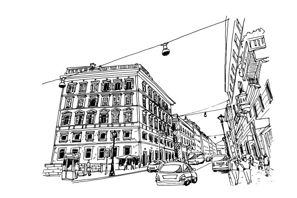 意大利罗马的历史中心图片下载