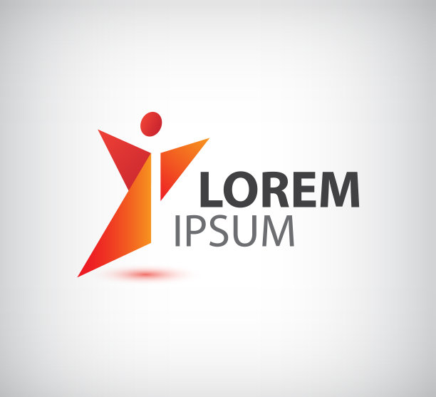 向量抽象的人，人的图标孤立图片下载