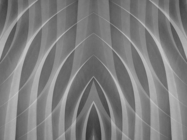 墙壁表面的计算机图形图像。现代或未来的建筑细节。白色的纹理。抽象的黑色和白色背景的主题建筑，业务或技术。图片下载