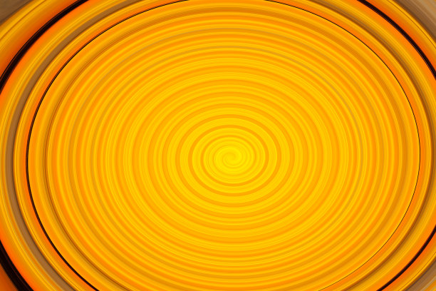 圆形的有圆形和稍微拉长轮廓或形状的插图，如橙色和黄色的鸡蛋图片下载