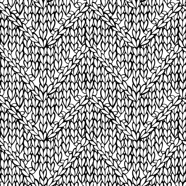 矢量之字形雪佛龙针图案。素材图片