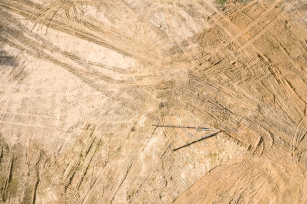 建筑工地规划后分叉。建设背景图片下载