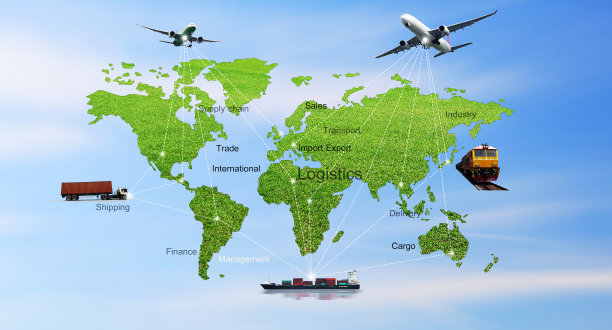 进出口物流理念图片下载