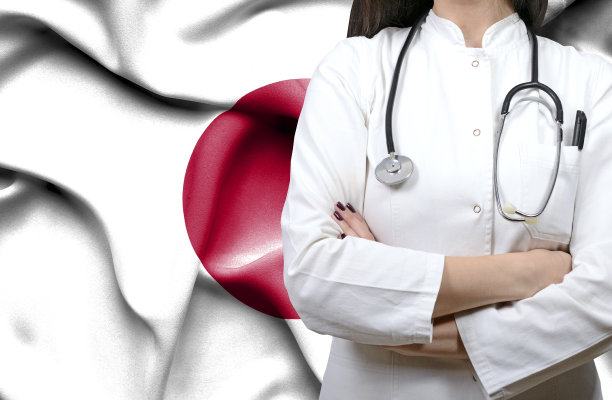 日本国家医疗保健系统的概念形象图片下载