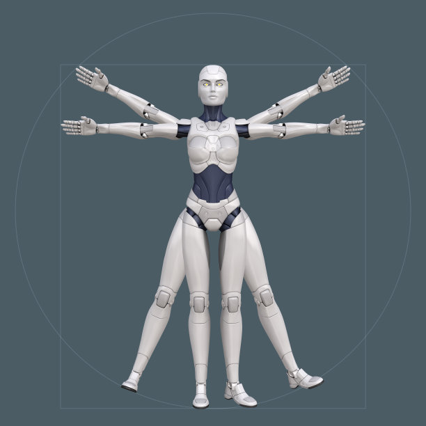 维特鲁威人,cyborg图片下载