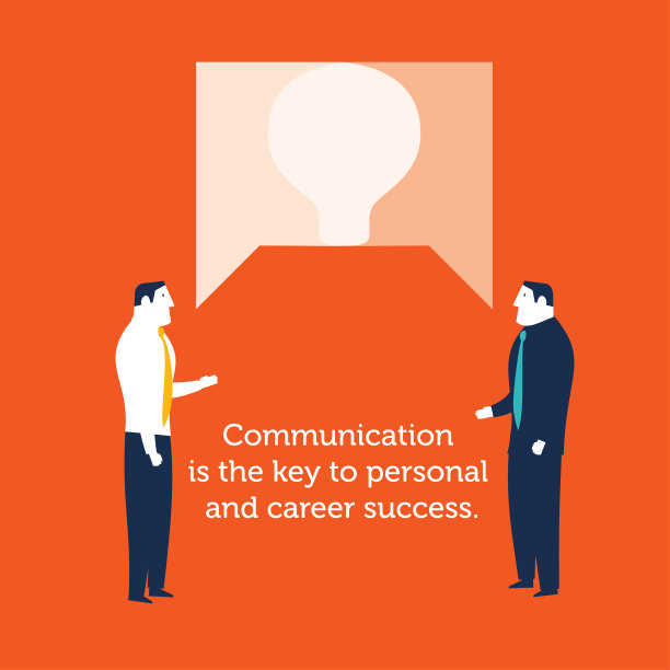 两个商人讲着沟通的概念做生意图片下载