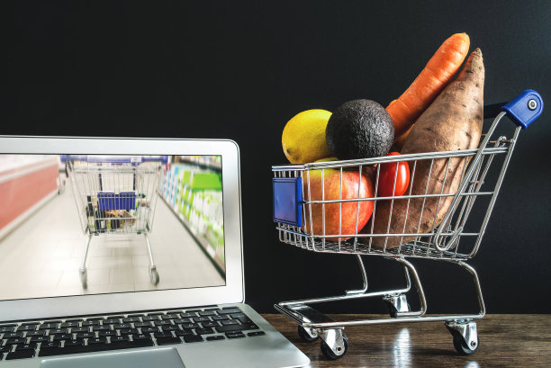 网上购物的概念图片下载