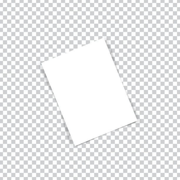 白色逼真的纸。图片下载