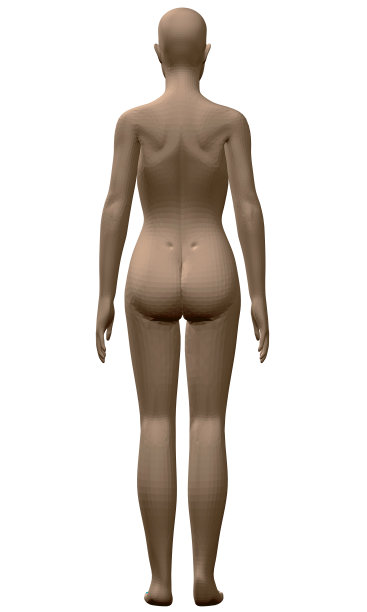 写实女孩模型图片下载