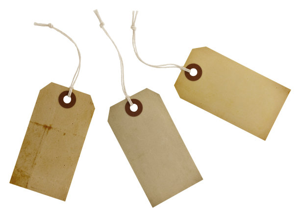 过时的垃圾纸标签图片下载