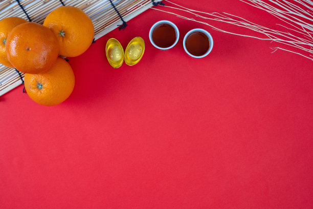 中国新年节日装饰快乐中国新年配件图片下载