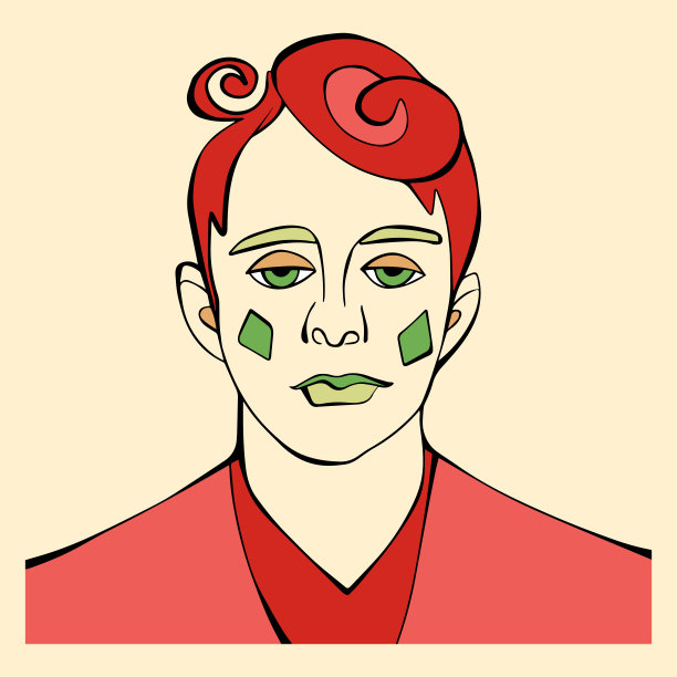 忧郁的男人图片下载