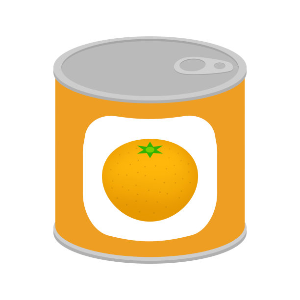 橘子罐头食品图片下载